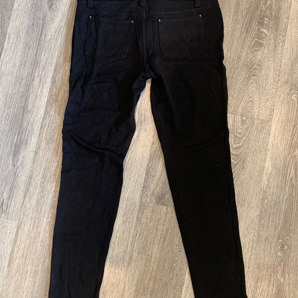 Joe’s Jeans Black Ponte Skinny Ankle Pants - Picture 3 of 5